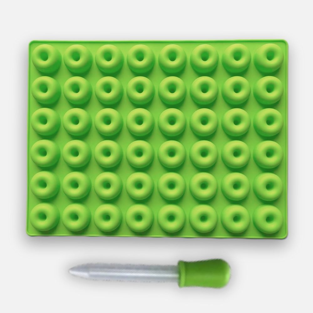 Forma na bonbóny s kapátkem - Koblihy