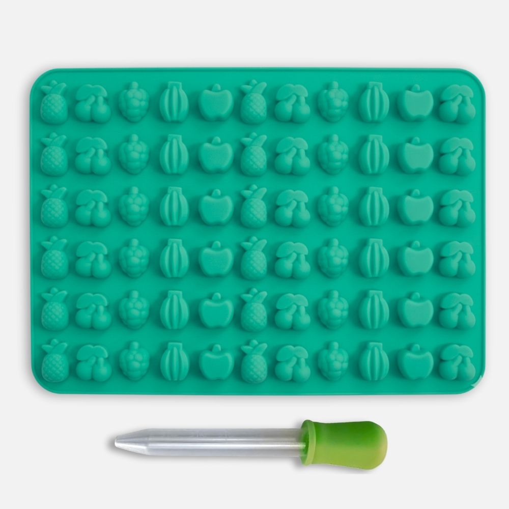 Silikonová forma na bonbóny s pipetou