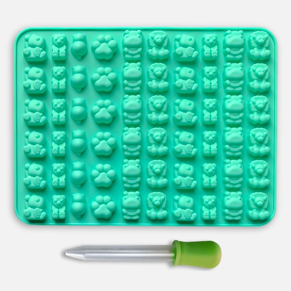 Forma na bonbóny s kapátkem - Zvířátka