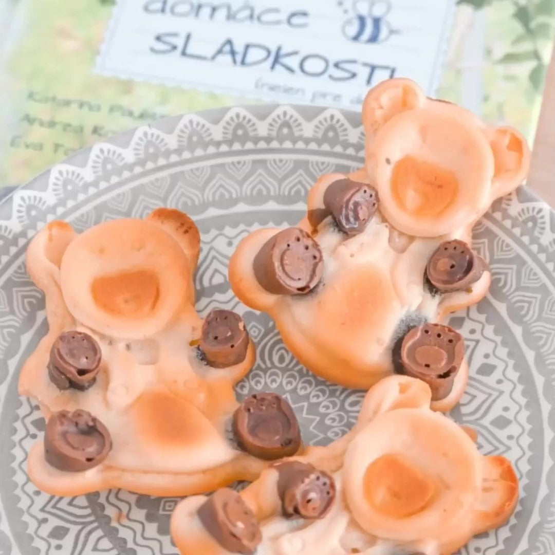 Silikonová forma na pečení medvídků