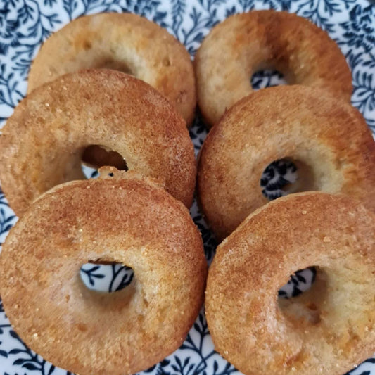 Jablkovo-banánové donuty pre najmenších (bez cukru)