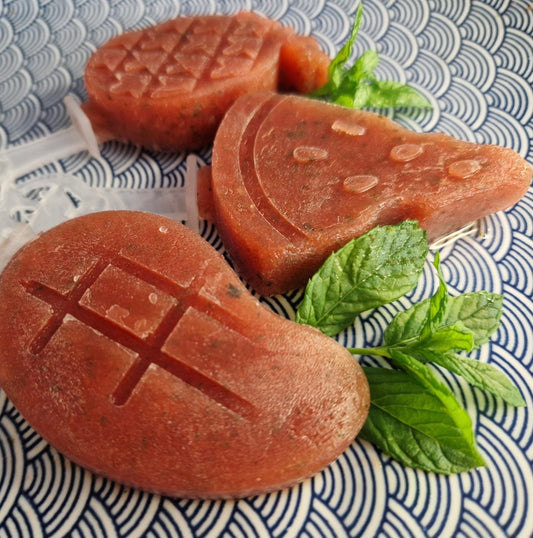 Melónové nanuky s mätou