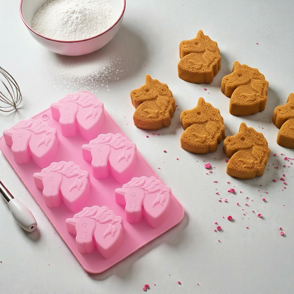 Forma na pečenie - Jednorožce