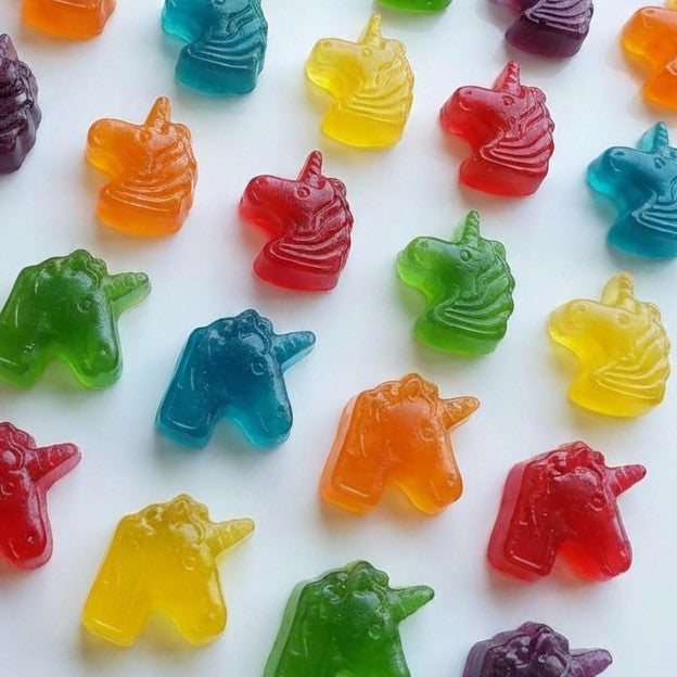 Forma na cukríky s pipetou - Jednorožce