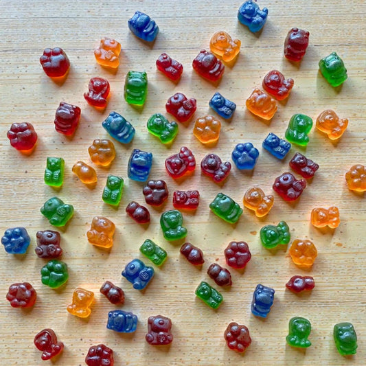 Forma na cukríky s pipetou - Zvieratká