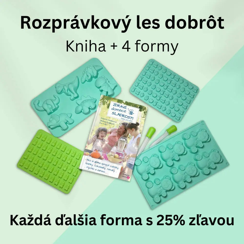 Zdravé domáci sladkosti - Pohádkový svět dobrot