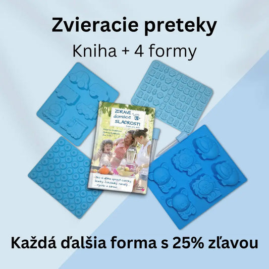 Zdravé domáci sladkosti - sada Zvířecí závody
