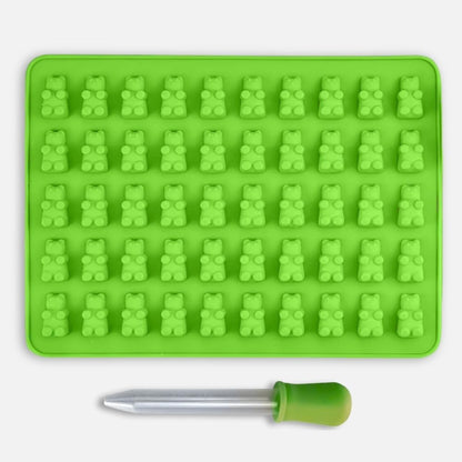 Silikonová forma na gumové medvídky s pipetou