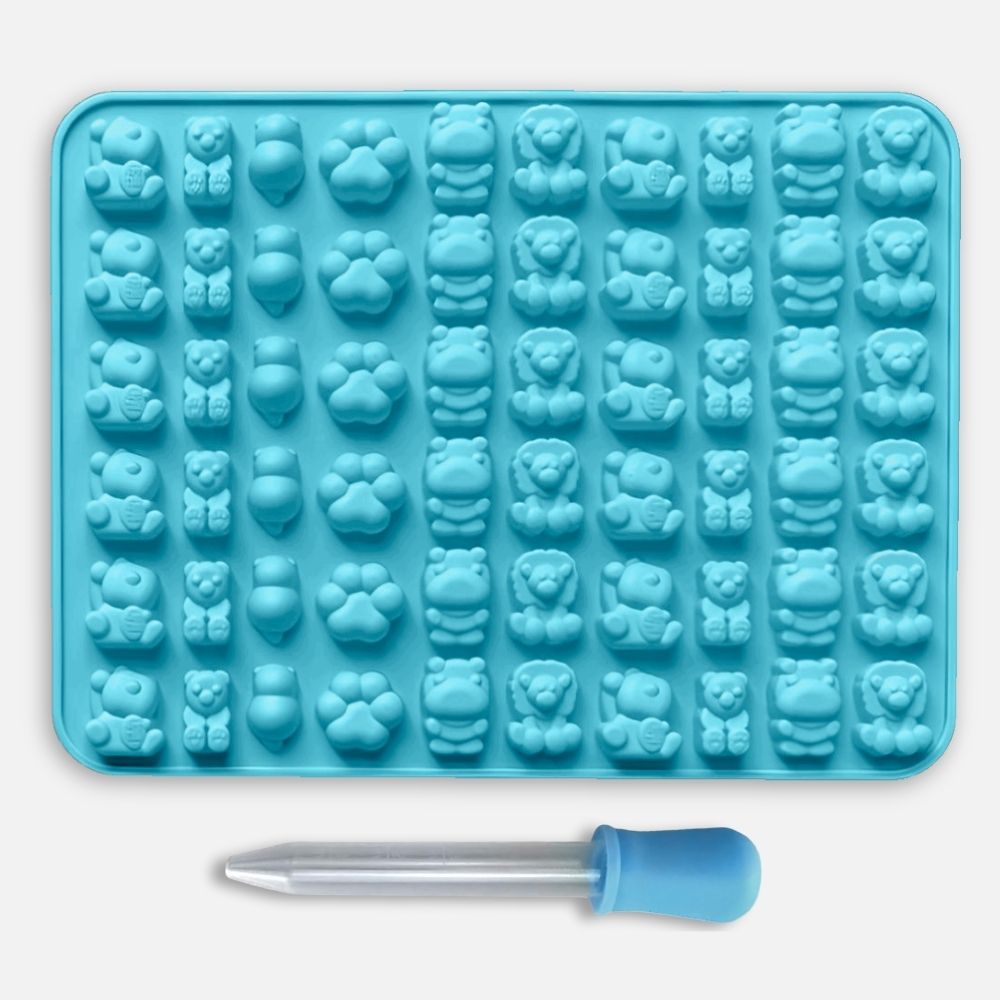 Forma na cukríky s pipetou - Zvieratká