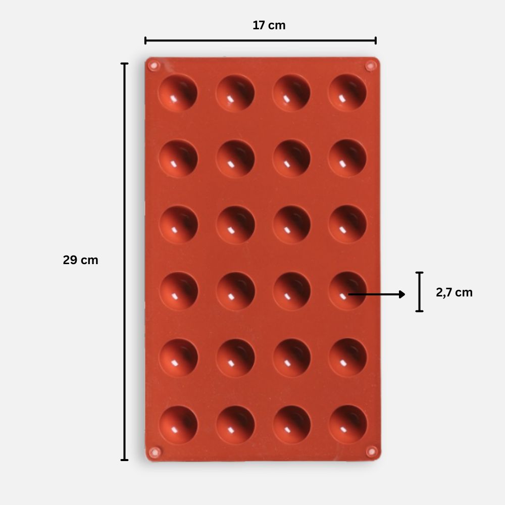 Detail silikónovej formy na piškóty z potravinárskeho silikónu bez BPA.