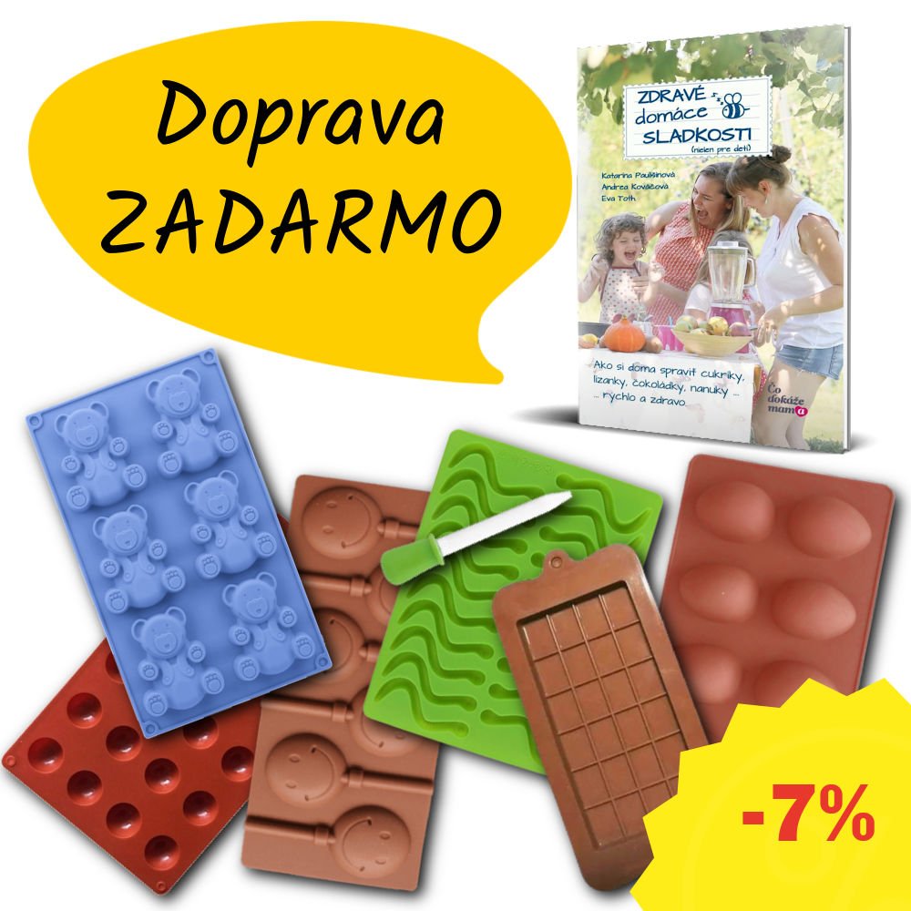 Kniha + Sada foriem s DOPRAVOU ZADARMO - Kids Go Healthy